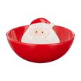 thumbnail image 1 of Bowl Holiday Time de Cerámica de Santa Claus para Alimentos, 1 of 4