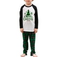 thumbnail image 2 of Christmas Family Matching Pajamas Set Xmas Pjs Holiday Pajamas Sleepwear Dad Mom Kids PJs, 2 of 4