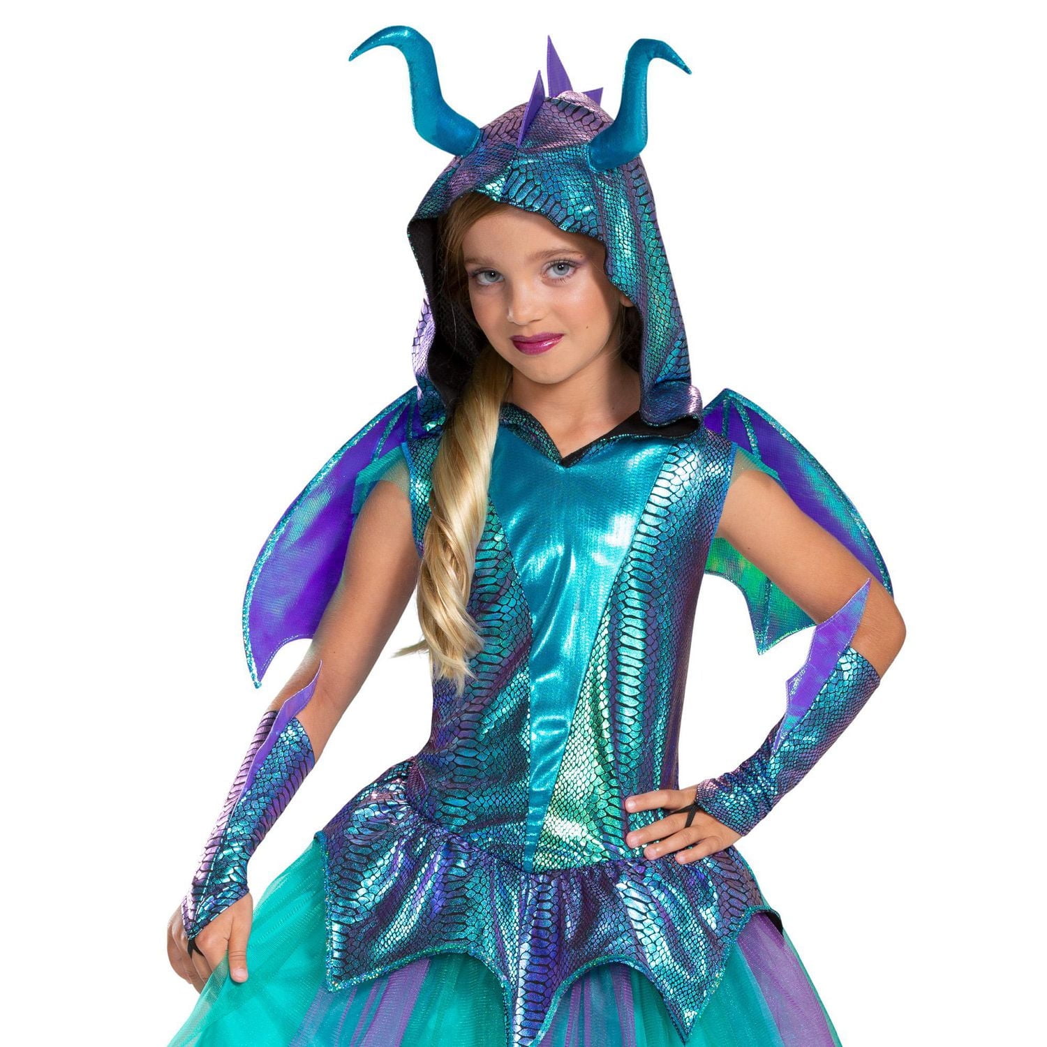 Costume de dragon divin pour filles M. Walmart Exclusif.
