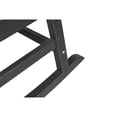 thumbnail image 2 of Newboti Furniture Outdoor Rocking Chair Set with Side Table, 3-Piece Rocking Chair Set with Wood-Texture,All Weather-resistant,Black (includes 2 Rocking Chairs and 1 Table) BN.9687, 2 of 8