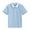 Sky Blue, variant on Toddler Polo Shirt Boys Short Sleeve Blue Shirt Uniform Shirts 2-3 Years Boys Clothes
