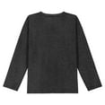 thumbnail image 5 of Abomasnow Boys and Girls Sweatshirts Long Sleeve Crewneck Solid Color Shirts Casual Soft Travel Running Tee Shirts 5-15 Years, 5 of 9