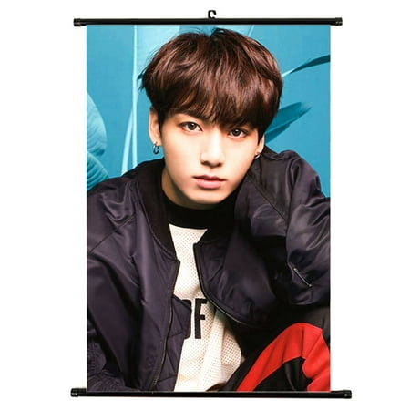Princess Scroll Wall Hanging - Fancyleo BTS Bangtan Boys New Album Wall Hanging Scroll Painting Scroll Cloth Poster