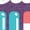 HEATHER PURPLE, variant on - Hello Summer Girls' Fitted Short Sleeve Graphic T-Shirt