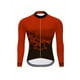 thumbnail image 2 of Maillot de ciclismo para hombre de manga larga, maillot de ciclismo de carretera con cremallera completa y bolsillos, ropa de ciclismo transpirable de secado rápido, 2 of 5