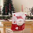 thumbnail image 5 of 3 Fundas para Respaldo de Silla de Navidad, 3D Lindo Papá Noel, Muñeco de Nieve, Reno, Funda para Sillas de Cena de Navidad, Fundas para Sillas de Comedor de Cocina de Navidad, 5 of 5