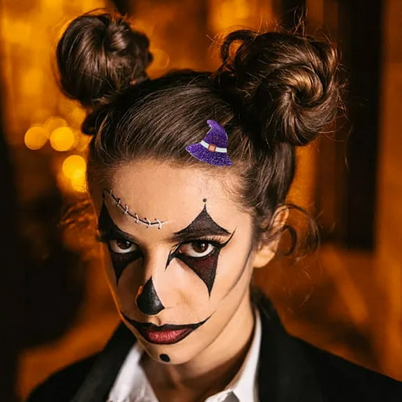 Halloween Hair Clips Bat Pumpkin Barrettes for Women and Girls Party Accessories Hairpins for Festive Celebrations