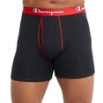 thumbnail image 4 of Boxers tipo bóxer Champion de algodón con elasticidad y control de humedad, paquete de 3, 4 of 6