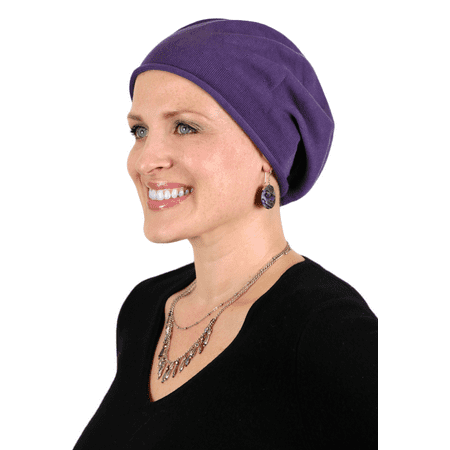 Soho Slouchy Beanie Cotton Chemo Hat for Cancer Patients