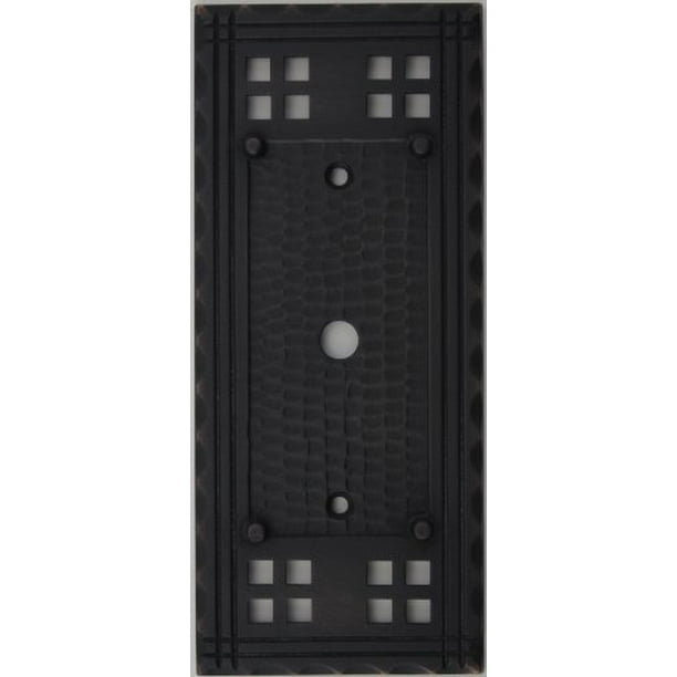 Arts Crafts Mission Style Oil Rubbed Bronze 1 Gang Switch Plate Cable Tv Coaxial Opening Com - Oil Rubbed Bronze Cable Wall Plate Arts Crafts Mission Style Oil Rubbed Bronze 1 Gang Switch Plate Cable Tv Coaxial Opening Com - Oil Rubbed Bronze Cable Wall Plate