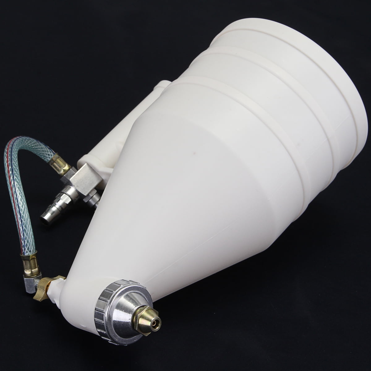 3000cc Wall Painting Sprayer Cement Sprayer Air Gravity Hopper White