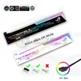 thumbnail image 1 of GPU Holder MB 5V ARGB SYBC Video Card Jack Bracket Horizontal Installation For ASUS MSI AORUS Multi-Brands Faith Black/White ROGX Black, 1 of 6