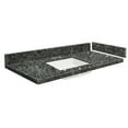 thumbnail image 1 of Transolid VT25.5x22-1KU-4K-A-W-4 25.5 in. D Quartz Vanity Top with 4 in. Centerset and Rectangular Undermount Sink, Tempest, 1 of 6