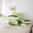 thumbnail image 6 of Feelyou Western Gnome Kids Twin Bedding Sets 7-Piece, Lucky Shamrock Bedding Comforter Set, 6 of 8