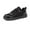 Black, variant on Casual Wedge Sneakers for Women Fashion Comfort Athletic Walking Shoes Women's Casual Lace Up Breathable Flat Shoes Comfortable Everyday Sneakers For Women Stylish Hollow Out Design With Jeans