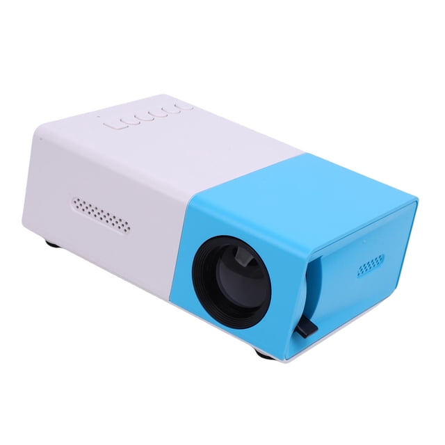 Mini Proyector, Proyector De Video De 1080p Full HD, Proyectores De Cine En Casa Al Aire Libre Portátiles, Compatibles Con , USB, AV, Teléfono