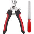 thumbnail image 1 of Cortaúñas profesional para perros y gatos con cuchilla de seguridad, cortaúñas para mascotas para belleza, salud e higiene (rojo), 1 of 5