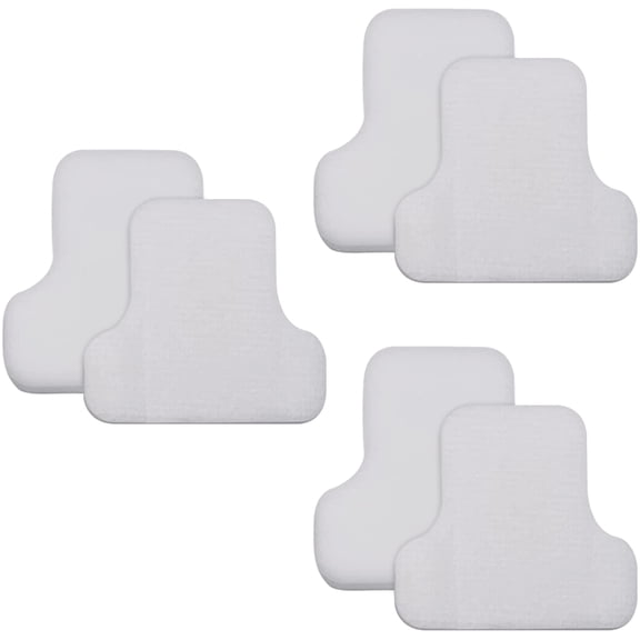 Foam & Felt Filter Kit Compatible with Shark Canister Vacuums CV101, CV101C, CZ350C, CZ351, CZ351C, CZ355, CZ2001, CZ2001C Part # XFFKCZ350 - Pack of 3