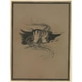 thumbnail image 2 of Elihu Vedder 19x24 Gold Ornate Framed and Double Matted Museum Art Print Titled - Pardon Giving and Pardon Imploring Hands (1883-1884), 2 of 4