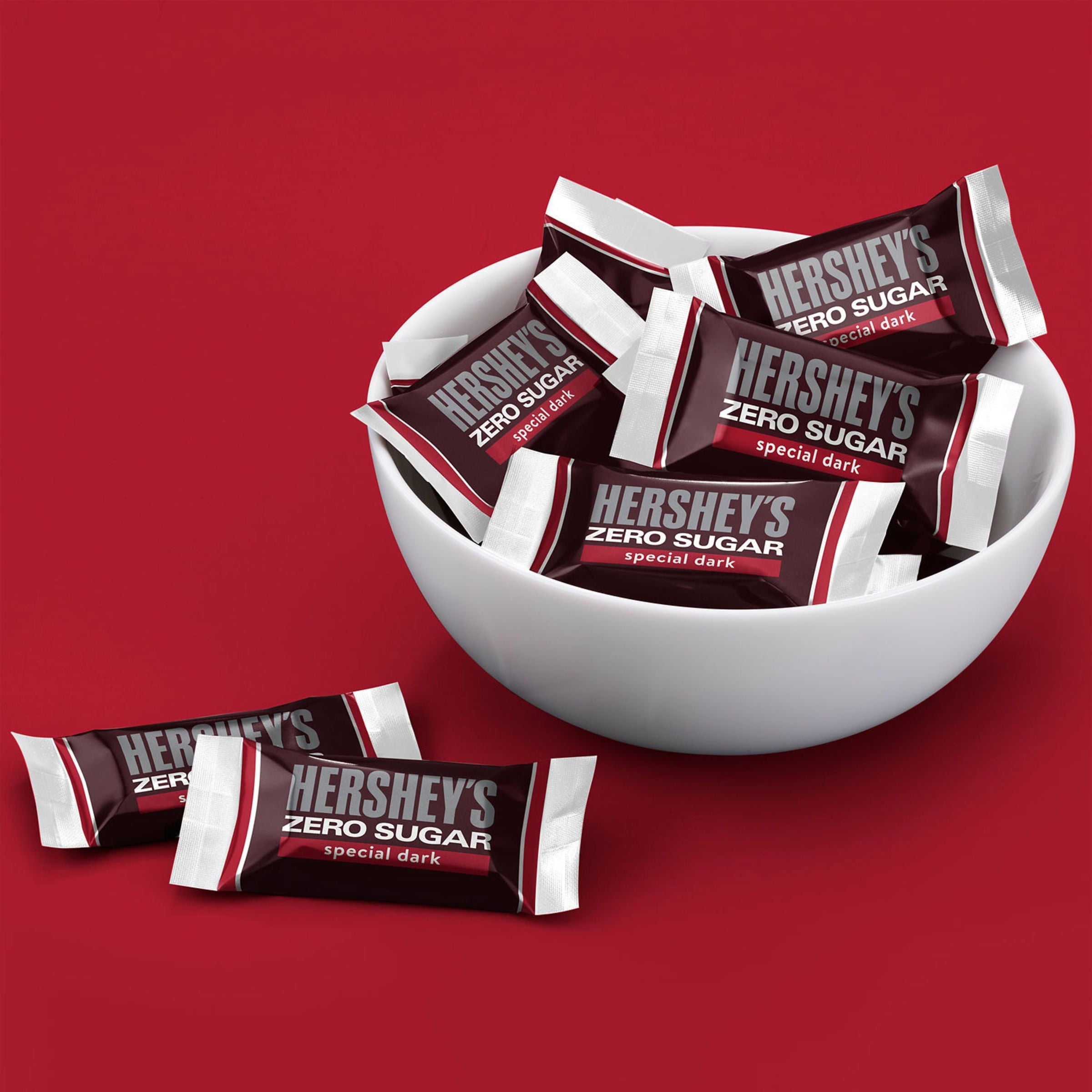 Hershey's Special Dark Zero Sugar Chocolate Candy - 5.1 oz (Pack of 2)