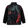 thumbnail image 5 of Uorisanigo Girls Oversized Sweatshirts Cool Black Cat Long Sleeve Lapel Zipper Sweatshirt Lightweight Quarter Zipper Pullover Jackets for Teen Girl School Athletic Tops Fall Clothes, 5 of 7