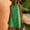 *Green, variant on Women's Sleeveless Crew Neck A Line Mini Dress,Casual Summer Loose Dress Navy,Women's Plus L