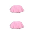 thumbnail image 2 of Qarigey Traje de niña chico bailarina de tul conjunto de baile de Ballet elástico ropa de baile tutú cintura elástica vestido de carnaval Hilo Suave/Rosa XL/para 1.56-1.70 m 2Conjunto, 2 of 6