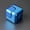 Blue, variant on Rotating Puzzle Finger Toy for Kids and Adults, Metal Fidget Block Sensory Focus Toy Cool Desk Gadgets Office Toys