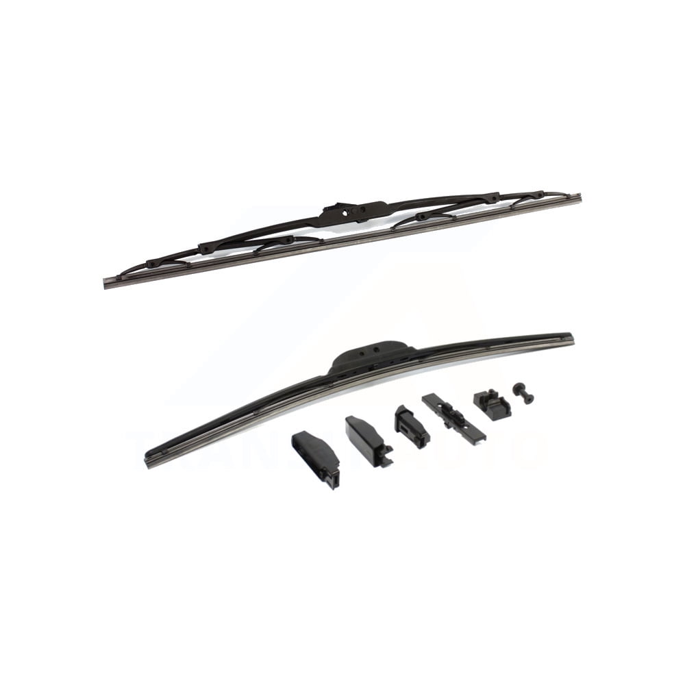 Kit Essuie-glace Arrière Pour Infiniti FX35 FX45 2003-2008 - Balai 14 Pouces - Acier Et Caoutchouc - 3