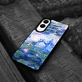 thumbnail image 4 of WIRESTER Shockproof Soft Rubber Cover Case for Samsung Galaxy S25 Edge 6.7 inch 2025, Claude Monet Water Lilies, 4 of 5