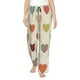 thumbnail image 1 of Balery Heart Polka Dot Pantalones de pijama para mujer, pijamas ultraligeros, pantalones de estar por casa-Medium, 1 of 6