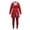 Red, variant on Red Princess Dress Halloween Cosplay, Rise of Red Halloween Costumes, Long Sleeve Red Outfit for Women, for Cosplay Party Masquerade, L