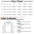 thumbnail image 2 of Fesfesfes Women's Casual Blouses Fall Winter Warmkeeping Long Sleeved Round Neck Knitted Sweater Priting Contrast Color Fashion Tops(Red#3,XL), 2 of 7