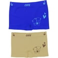 thumbnail image 3 of ToBeInStyle Girl's Pack of 6 Comfortable Seamless Stretch Bear Print Boyshorts - S, 3 of 6