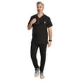 thumbnail image 6 of Healing Hands Purple Label - Men's Jake Top 's Three Pocket V-Neck Scrub Top, 6 of 8