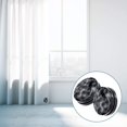 thumbnail image 4 of Rideau Magnétique Poids Rond Aimant Rideau de Douche Poids Rideau de Fenêtre Nappe Pendants pour Arrêter de Souffler (Noir, 6 Paires), 4 of 7