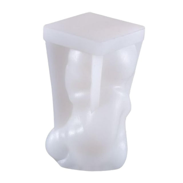 Molde 3D para hacer velas, herramienta para manualidades de Halloween, adornos navideños, jabón y decoración con cera. 68x58x104mm