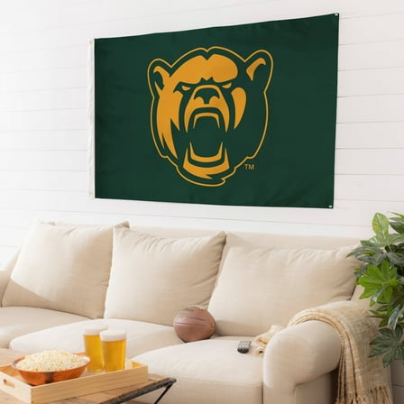 Evergreen Flag,3'x5' Single Sided Flag w/ 2 Grommets, Baylor University,36x60x0.1 Inches