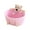 Pink bear, variant on SDFGTstore Adorable Cotton Rope Hand Knitted Storage Container for Various Household Goods