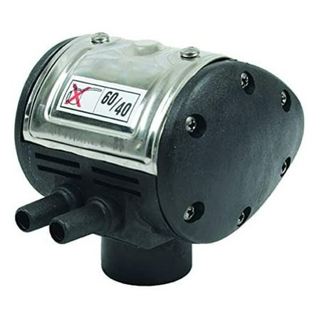 Pneumatic Pulsator for Milking Machine, 60/40 Adjustable Rate - Cow & Goat Milker Replacement Part, Durable Stainless Steel Top, Easy Install