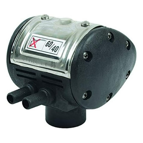 Pneumatic Pulsator for Milking Machine, 60/40 Adjustable Rate - Cow & Goat Milker Replacement Part, Durable Stainless Steel Top, Easy Install