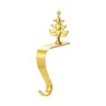 thumbnail image 5 of Christmas Stocking Holder, Mantel Hook Golden Color Snowflake Tree Holiday Decoration Xmas Gift Bag Sock, 5 of 5