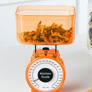 Food Scale Mechanical Dial Kitchen Scale,Vintage Retro Look Kitchen Food MechanicalScale Tool Analog Dial Removable Bowl,Removable Measuring Cup, Tare Function, KitchenFriendly