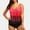 Red, variant on WQJNWEQ Sales Bathing Suits for Women Plus Tankini Junior High Waist Swimsuits Blue