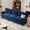 Black, variant on 94" Corduroy Sofa Couch for Living Room, Cloud Sofa Couches with Deep Seat Comfy Couches, Modern 3-Seater Upholstered Sofa with Removable Cushions for Apartment & Bedroom, Blue