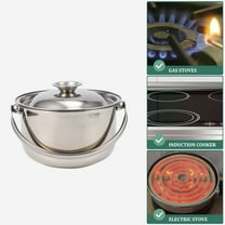Stri Stainless Steel Stew Pot Non-stick Cooking Pot Multi-functional Soup Pot