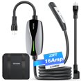 thumbnail image 1 of Cargador portátil para EV SEGUMA 16A NACS, cable de 7,5 m, 110-240 V, 1 of 9