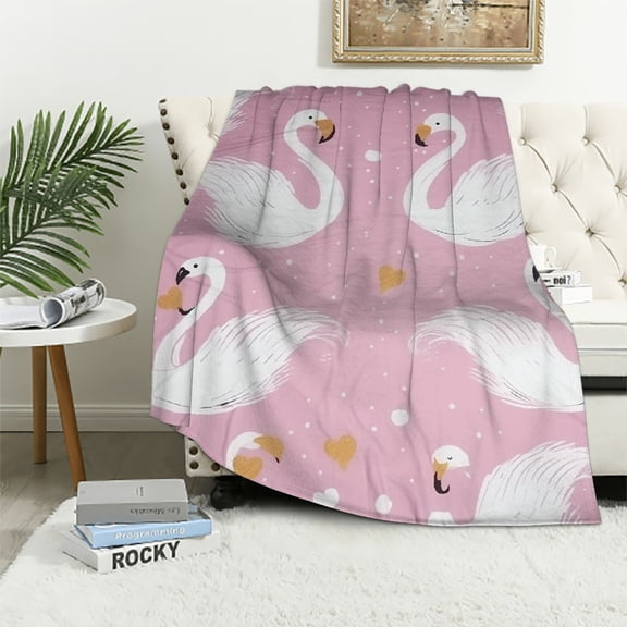 ONETECH Blanket Ultra Soft Throw Blanket All Season Warm Cozy Plush Blankets for Home Bedroom Sofa Chair Travel,
