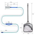thumbnail image 5 of Fish Tank Cleaner Fish Tank Siphon Vacuum Pump Gravel Cleaner Fish Tank Water Changer Self Priming With Flow Control Tape Fish N, 5 of 5