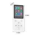 thumbnail image 3 of COFEST Equipped with Bluetooth MP3, Lightweight and Portable, with Screen MP3 Music Player MP4, Lightweight and Portable, Intelligent E-book, Powerful Functions White, 3 of 8